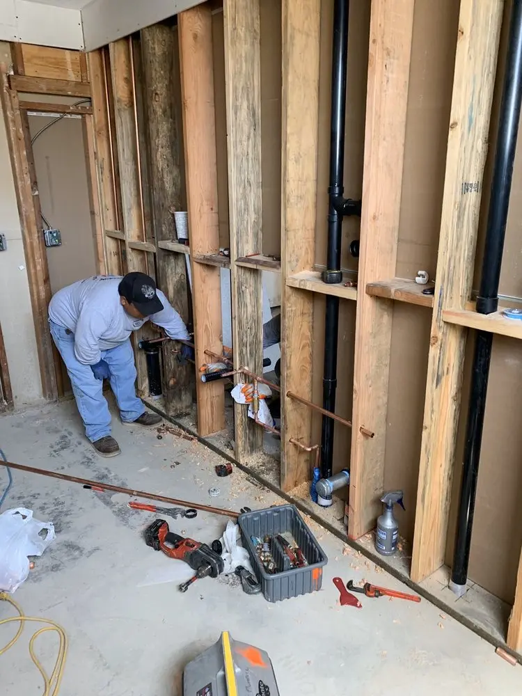 Commercial rough-in plumbing for Gas Line Repair in Gateway